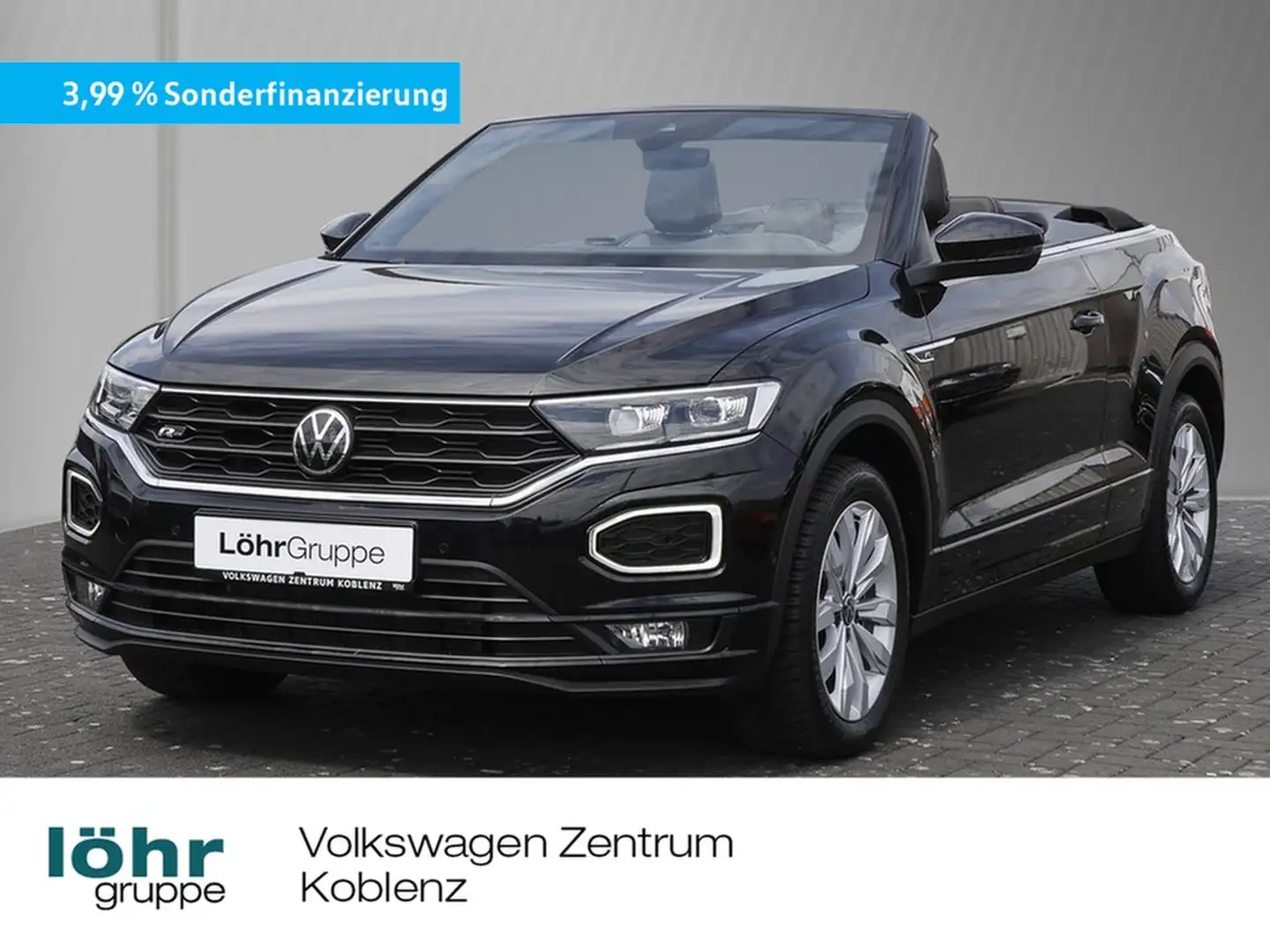 Volkswagen T-Roc Cabriolet 1.5 TSI R-Line Navi/RFK/LED Schwarz - 1