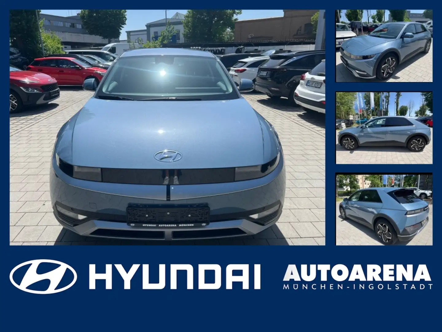 Hyundai IONIQ 5 72 Dynamiq Elektro 8Fach Bereift SpurHalt Blau - 1