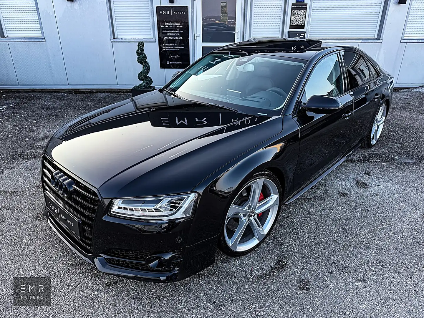 Audi A8 3,0 TDI S8 OPTIK, SHD, LUFT, MATRIX-LED, KOMFOR... Schwarz - 2
