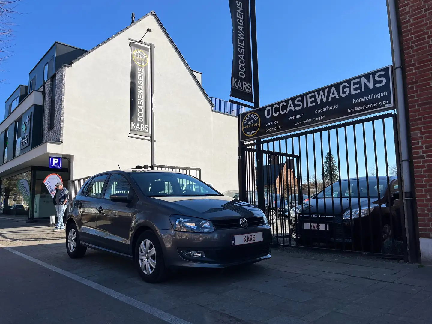 Volkswagen Polo 1.2i Trendline/AC/1E EIG/NIEUWST/SENS Gris - 1
