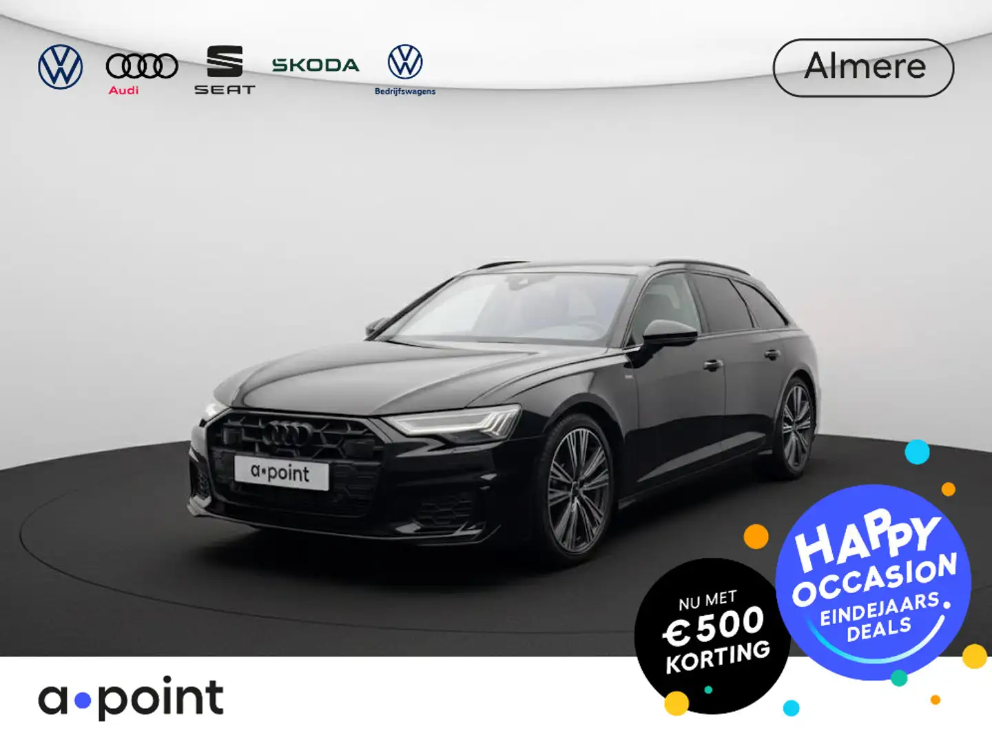 Audi A6 Avant 50 TFSI e quattro S edition Competition 299 Noir - 1