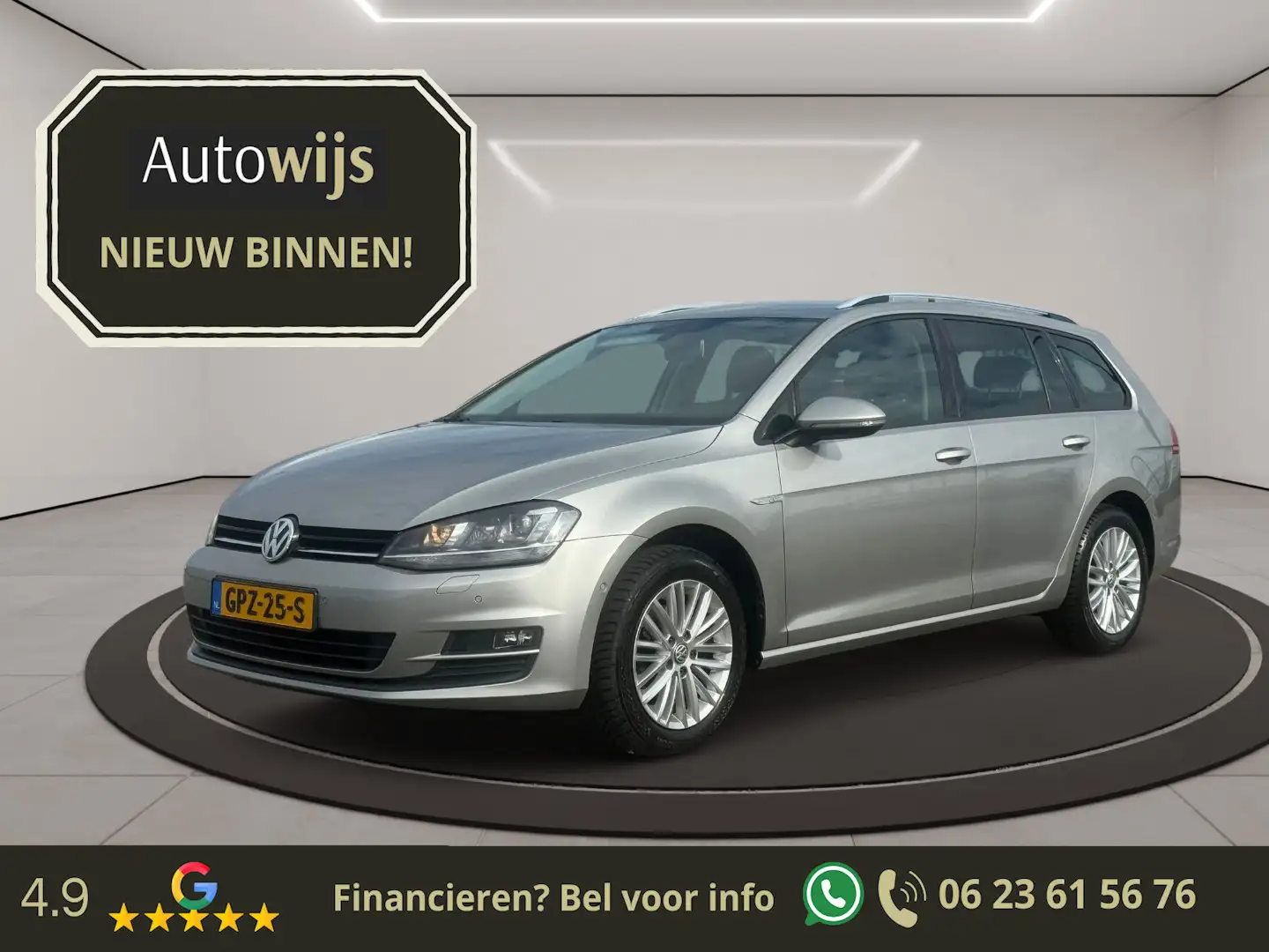 Volkswagen Golf Variant 1.2 TSI Highline|DSG|Trekhaak|Goed onderhouden|PDC Grijs - 1