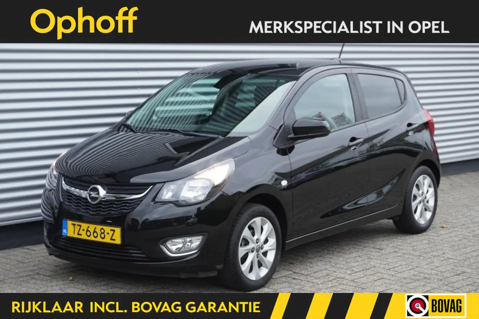 Opel Karl 1.0 Innovation / 1e eig. / Winterpakket / Parkeers Noir - 1