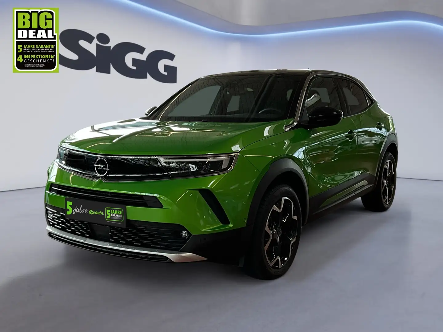 Opel Mokka 1.2 Turbo Ultimate ACC Alcant. DynLicht LM Grün - 2