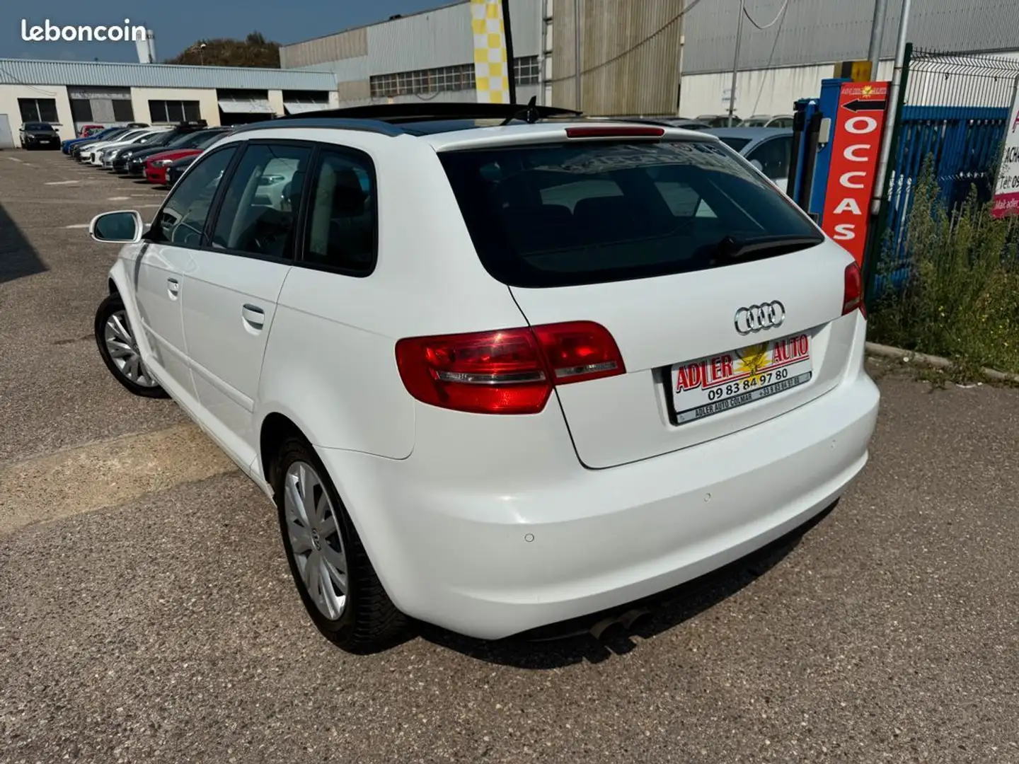 Audi A3 II 1.8 TFSI 160 AMBITION LUXE QUATTRO BV6 Toit Panoramique Blanco - 2