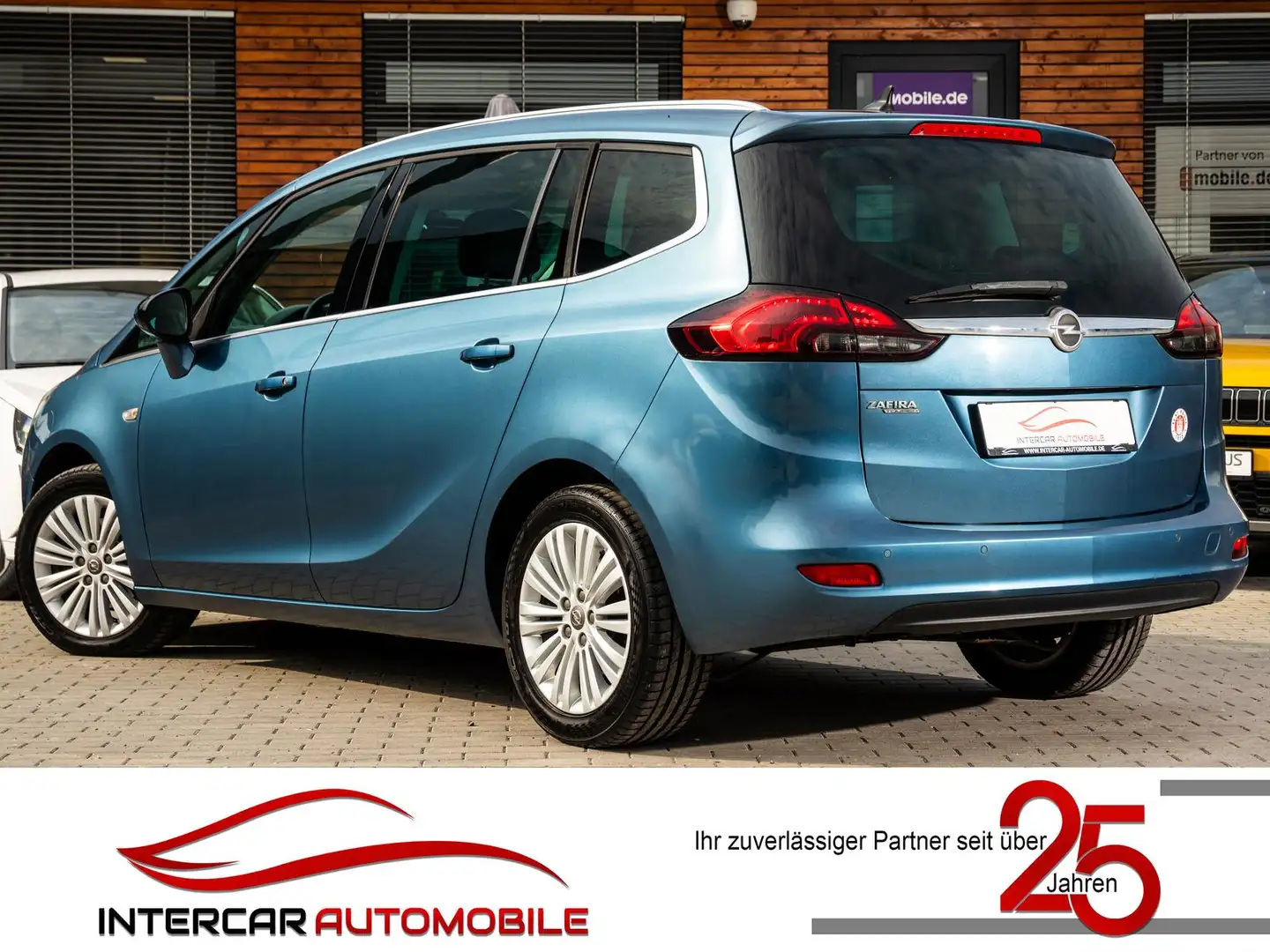 Opel Zafira Tourer 1.4 Innovation |Navig|Xenon|7-Sitz Blau - 2