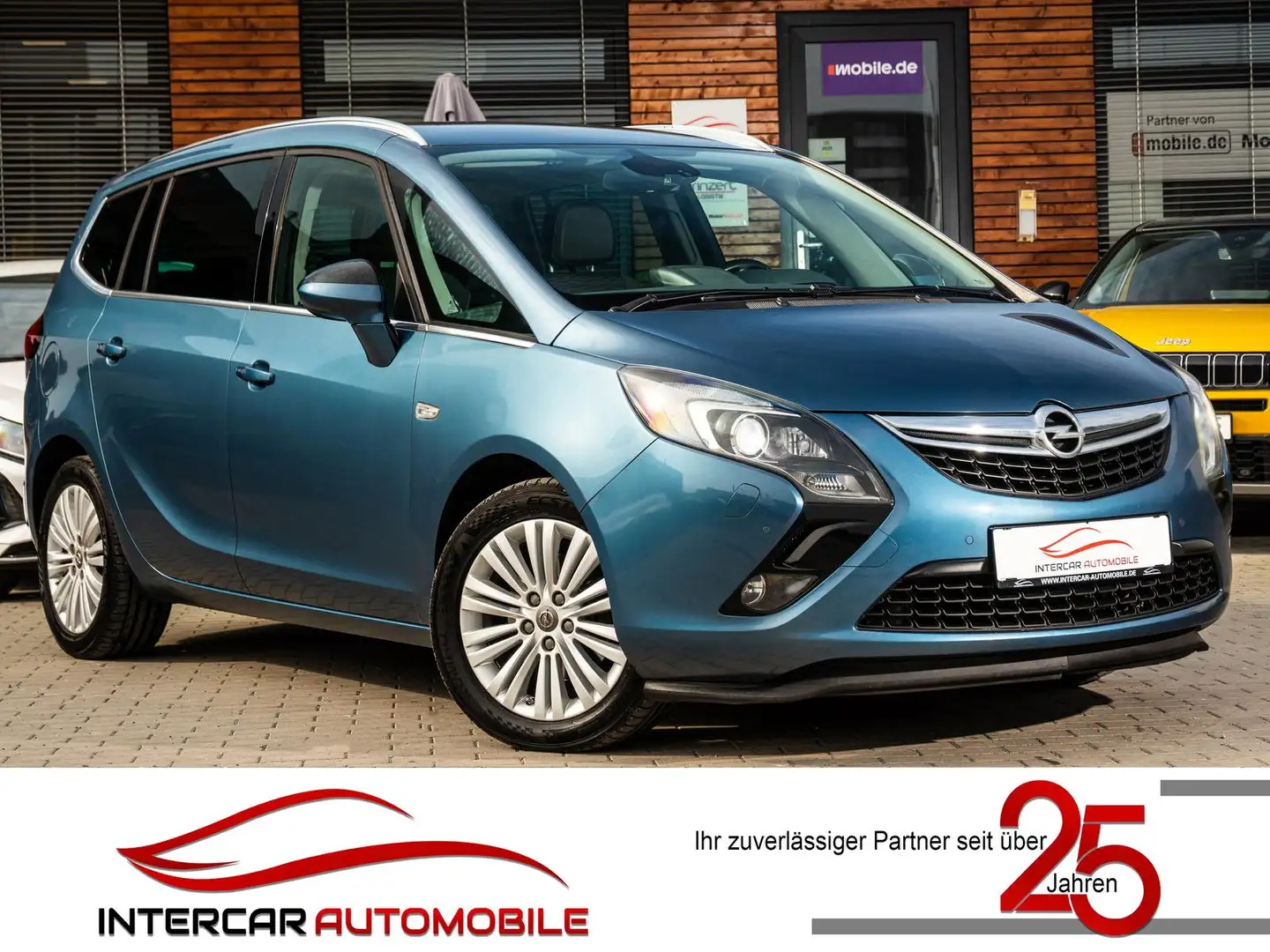 Opel Zafira Tourer 1.4 Innovation |Navig|Xenon|7-Sitz Blau - 1