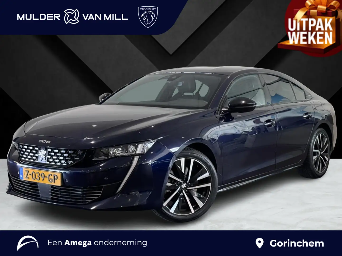 Peugeot 508 GT 1.6 HYbrid 225pk e-EAT8 | NAVI | KEYLESS ENTRY Albastru - 1