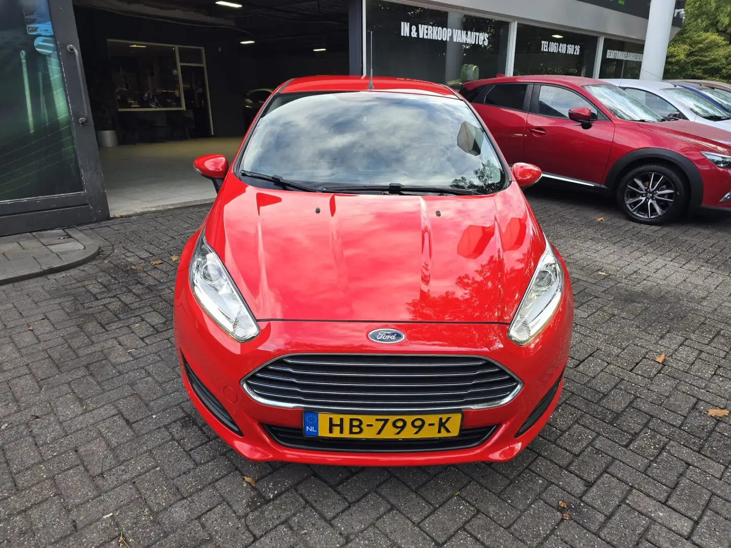 Ford Fiesta 1.0 Style | 1E EIGENAAR | AIRCO | 12MND GARANTIE | Rouge - 2
