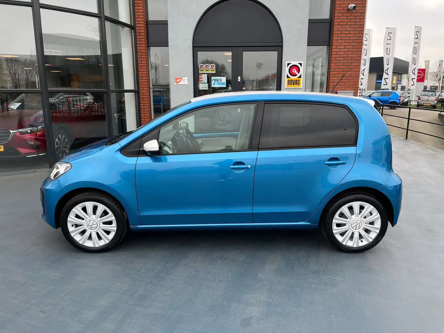 Volkswagen up! 1.0 BMT high up! AUTOMAAT CLIMA LMV Blau - 2