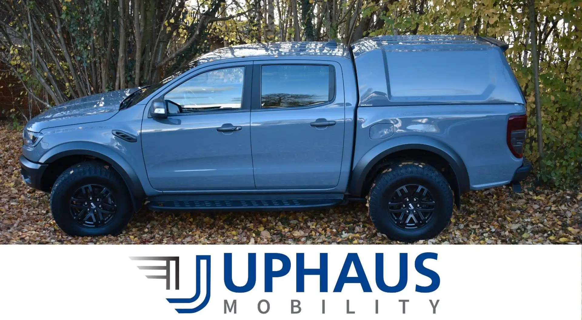 Ford Ranger Raptor DoKa Bi-Turb 4x4 Cab/LED/NAVI/AHK Grau - 2
