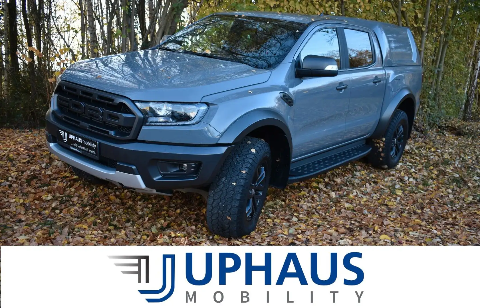 Ford Ranger Raptor DoKa Bi-Turb 4x4 Cab/LED/NAVI/AHK Grau - 1