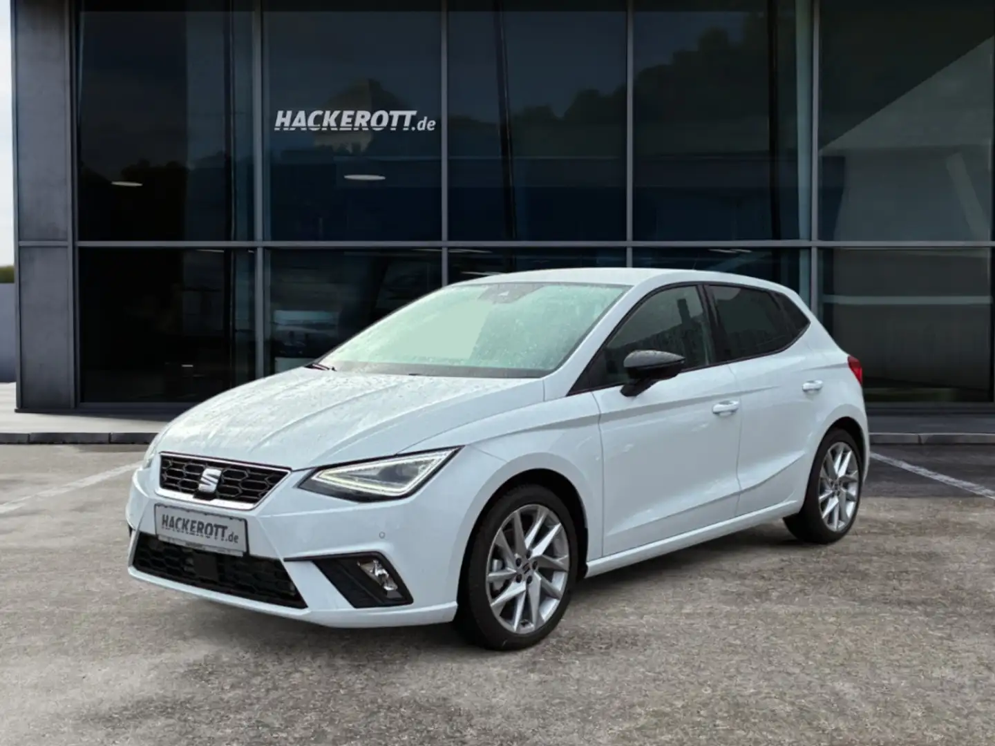 SEAT Ibiza FR 1.0 TSI DSG Rückfahrk. ACC Navi Klimaa. Blanc - 1