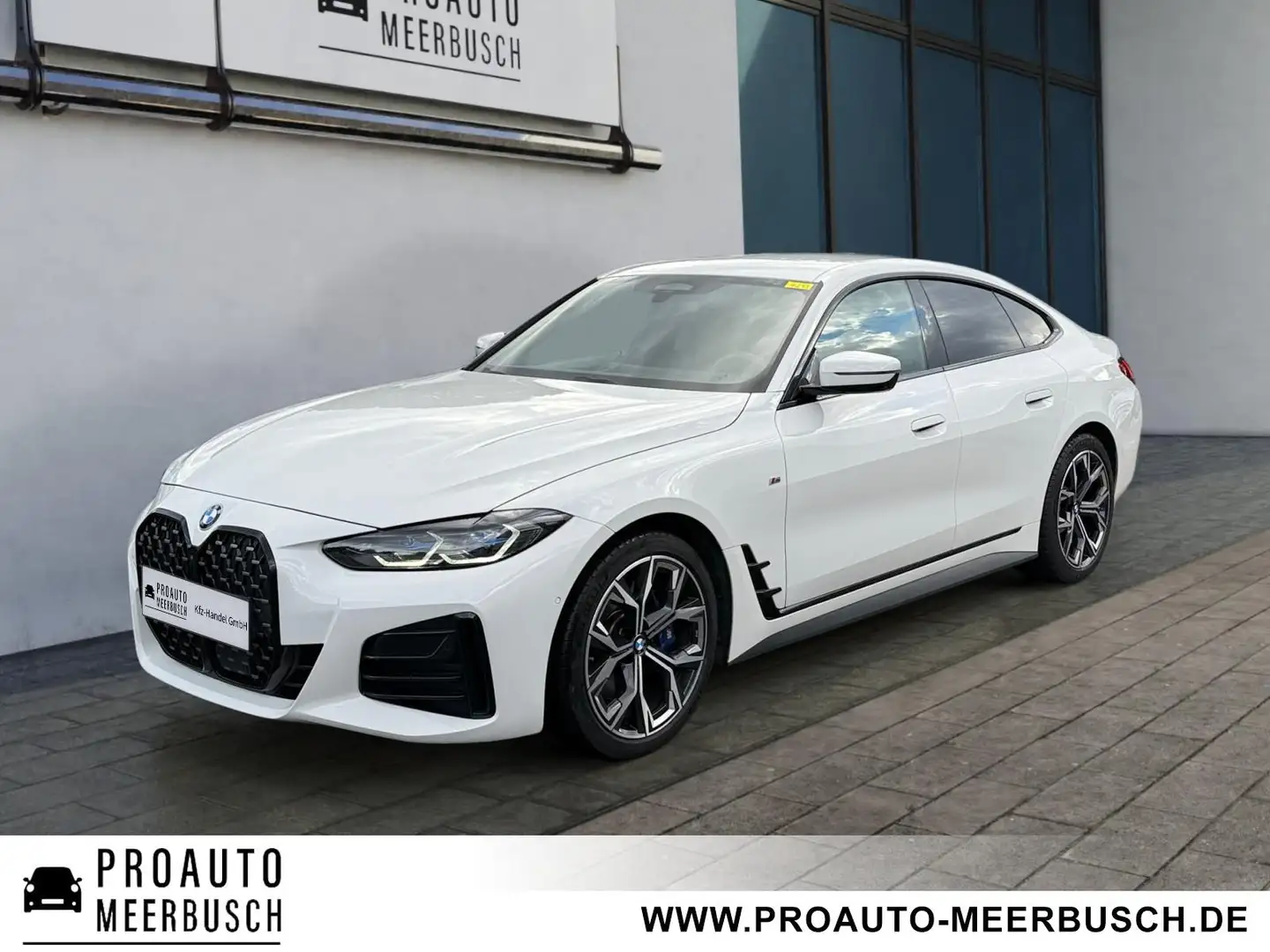 BMW 420 d Gran Coupe xDrive M Sport LASER/STNDHZNG/H&K Blanc - 1