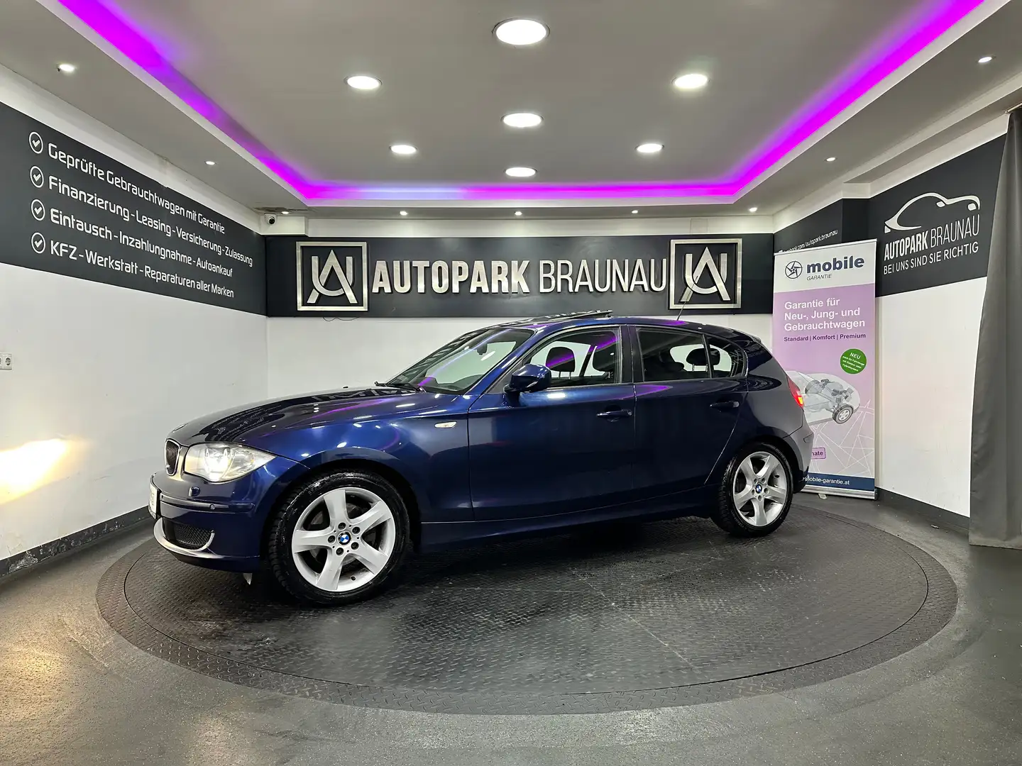 BMW 120 d Lim. E87 *AUTOMATIK*SCHIEBEDACH* Blau - 2