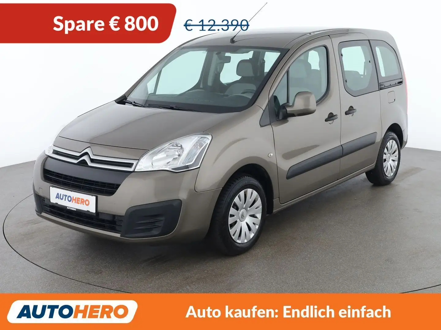 Citroen Berlingo 1.6 Blue-HDi Flash Braun - 1