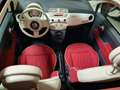 Fiat 500C 500 C 1.2 Pop Star Cabrio capote rossa Bianco - thumbnail 8
