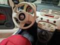Fiat 500C 500 C 1.2 Pop Star Cabrio capote rossa Bianco - thumbnail 12