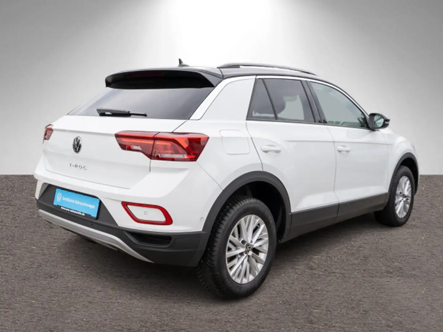 Volkswagen T-Roc Life 1.5TSI LED Navi Stdhzg ACC PDC SHZ VC Weiß - 2