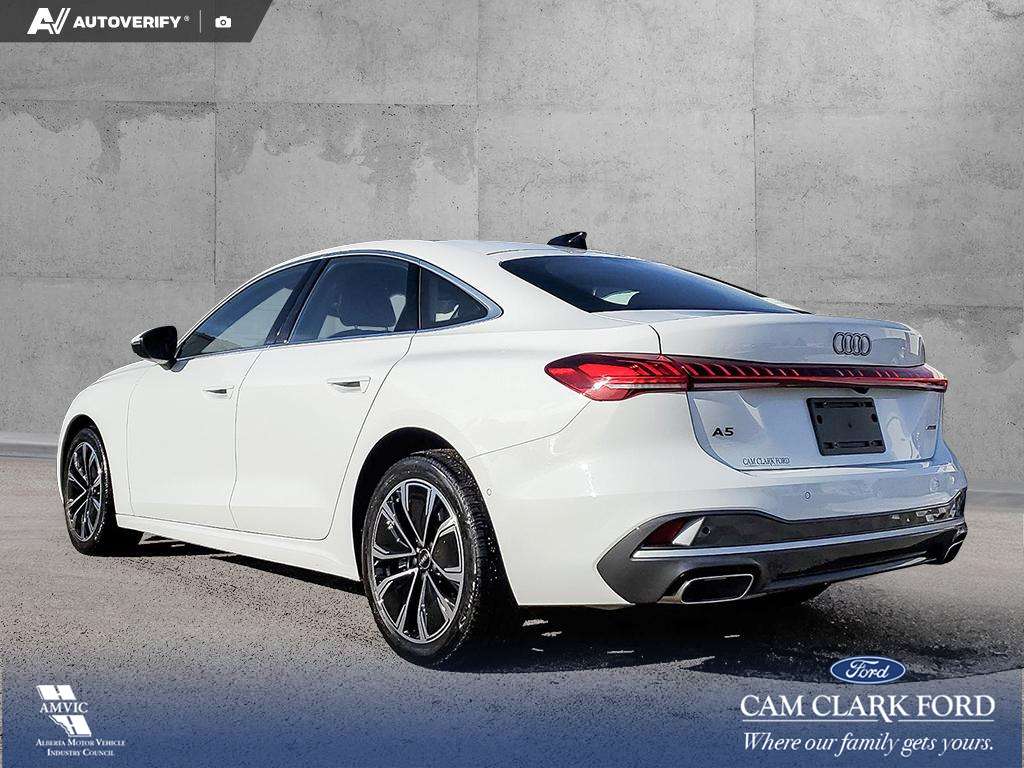 2025 Audi A5 2.0T Ultra-low-km Audi A5 with heated leather, hea alt 4
