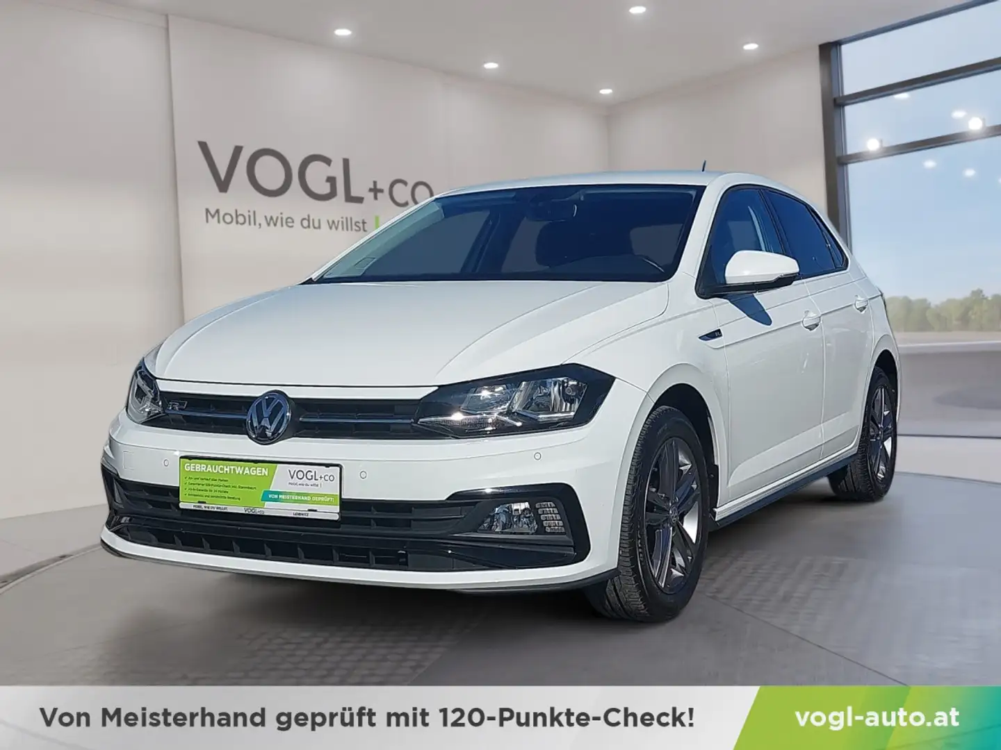 Volkswagen Polo 1,0 TSI R-Line Weiß - 1