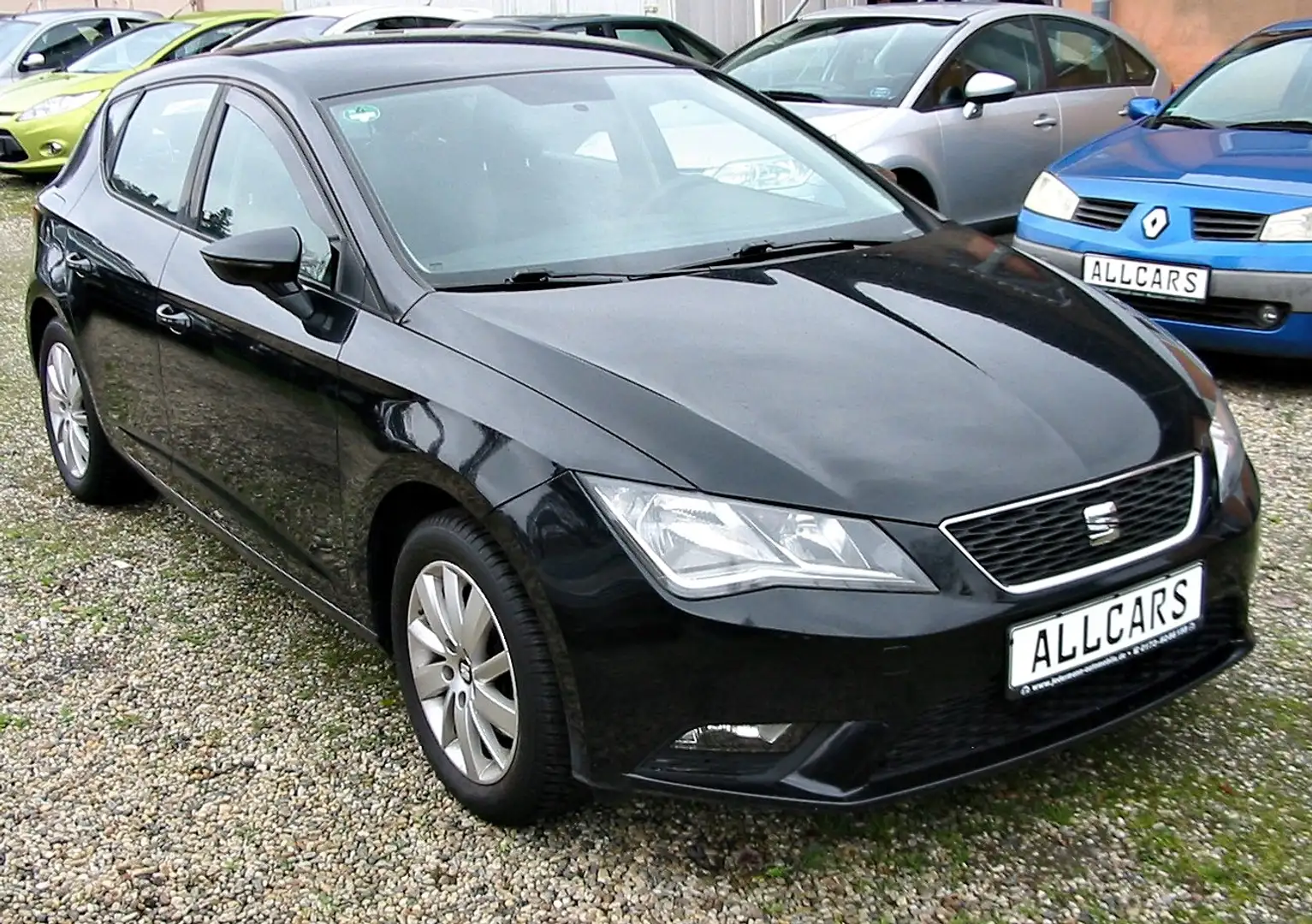 SEAT Leon Reference, gepflegt! 101 Tkm, Klima, HU/AU neu!! Negro - 1