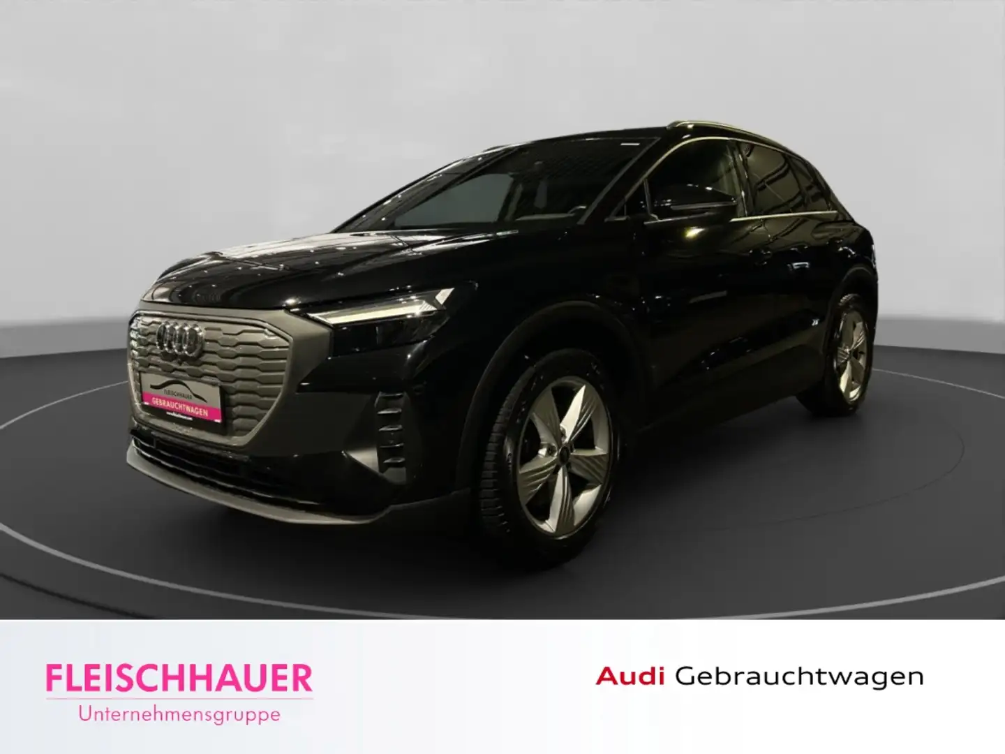 Audi Q4 e-tron 40+SHZ+SPORTSITZE+LED+DAB+SOUNDSYSTEM Schwarz - 1