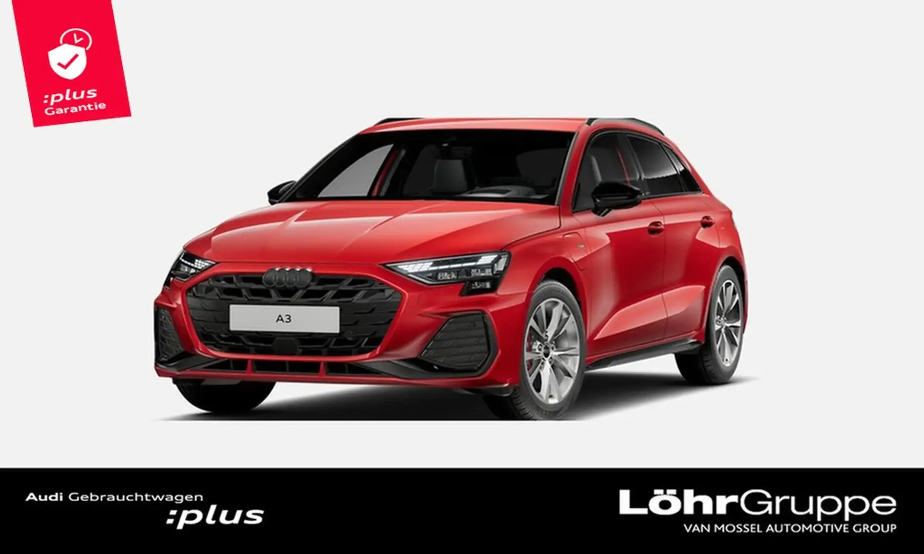 Audi A3 Sportback 45 TFSI e S line Rot - 1