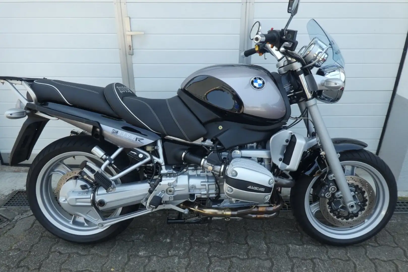 BMW R 1100 R 1. Hand, sehr schöner Zustand,  84KW / 114PS Negro - 1