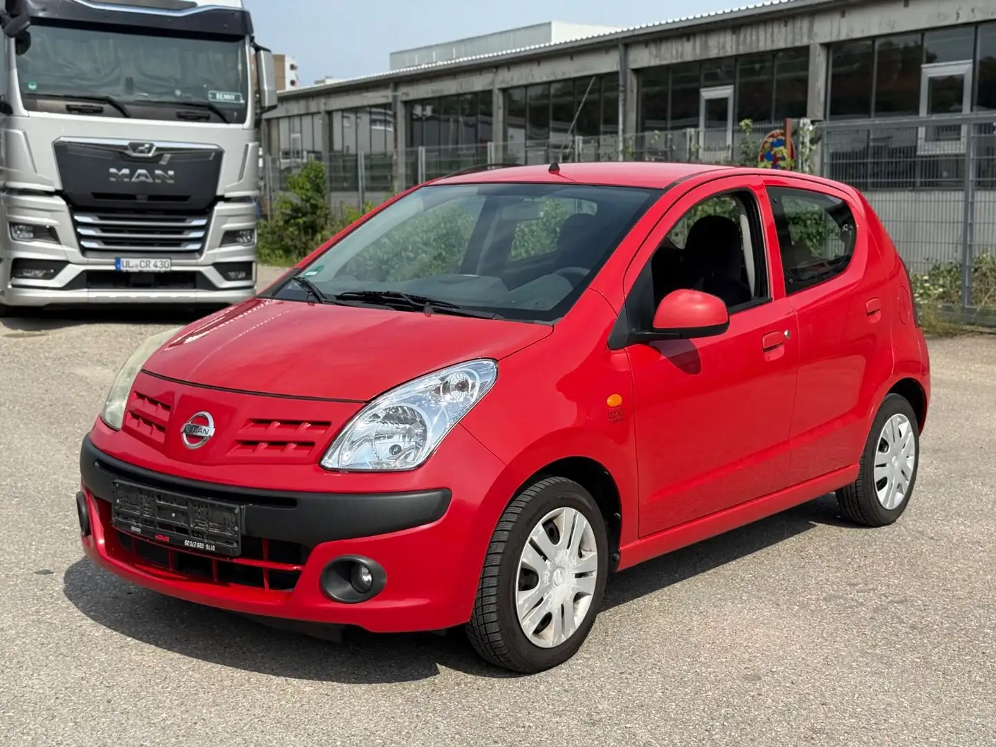 Nissan Pixo Acenta 1.0 Euro5 Klima TÜV2026 Rouge - 1