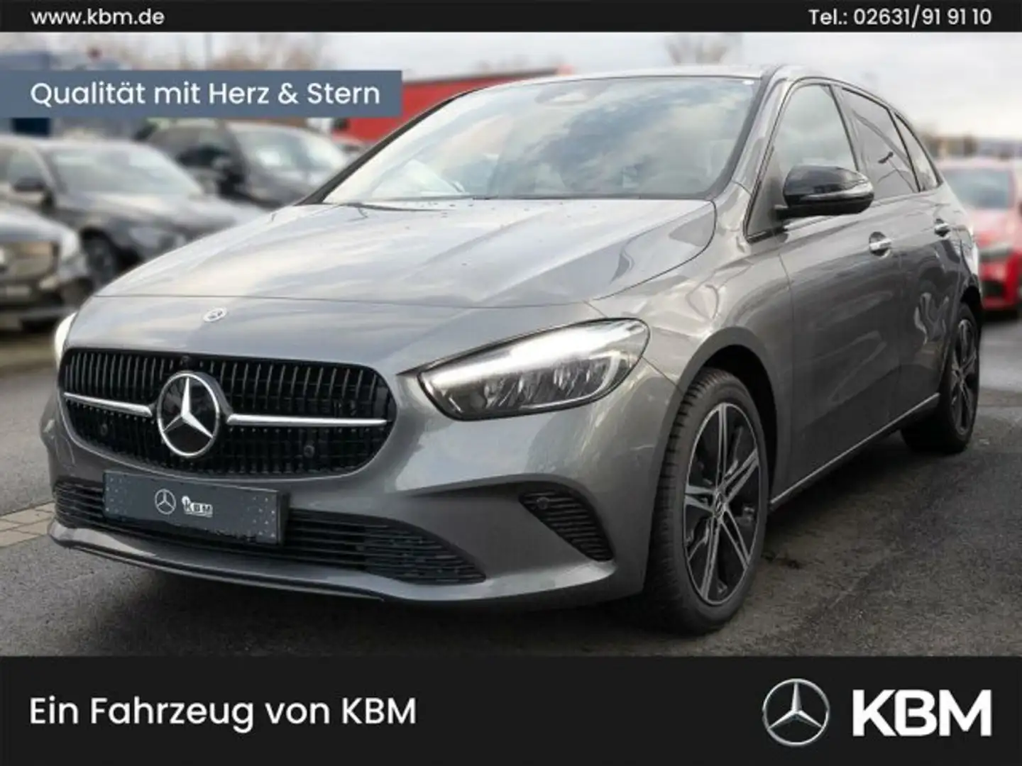 Mercedes-Benz B 250 B 250 e PROGESSIVE°KEYL°NIGHT°TWA°PANO°AHK°AC11° Grau - 1