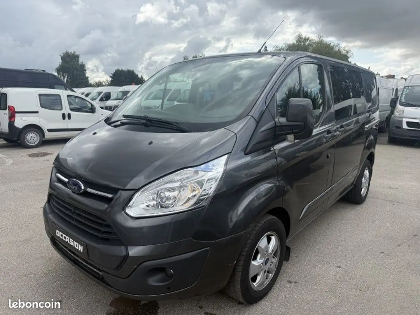 Ford Transit Custom TRANSIT KOMBI 310 L1H1 2.0 TDCI 130CH TREND BUSINE Gris - 1