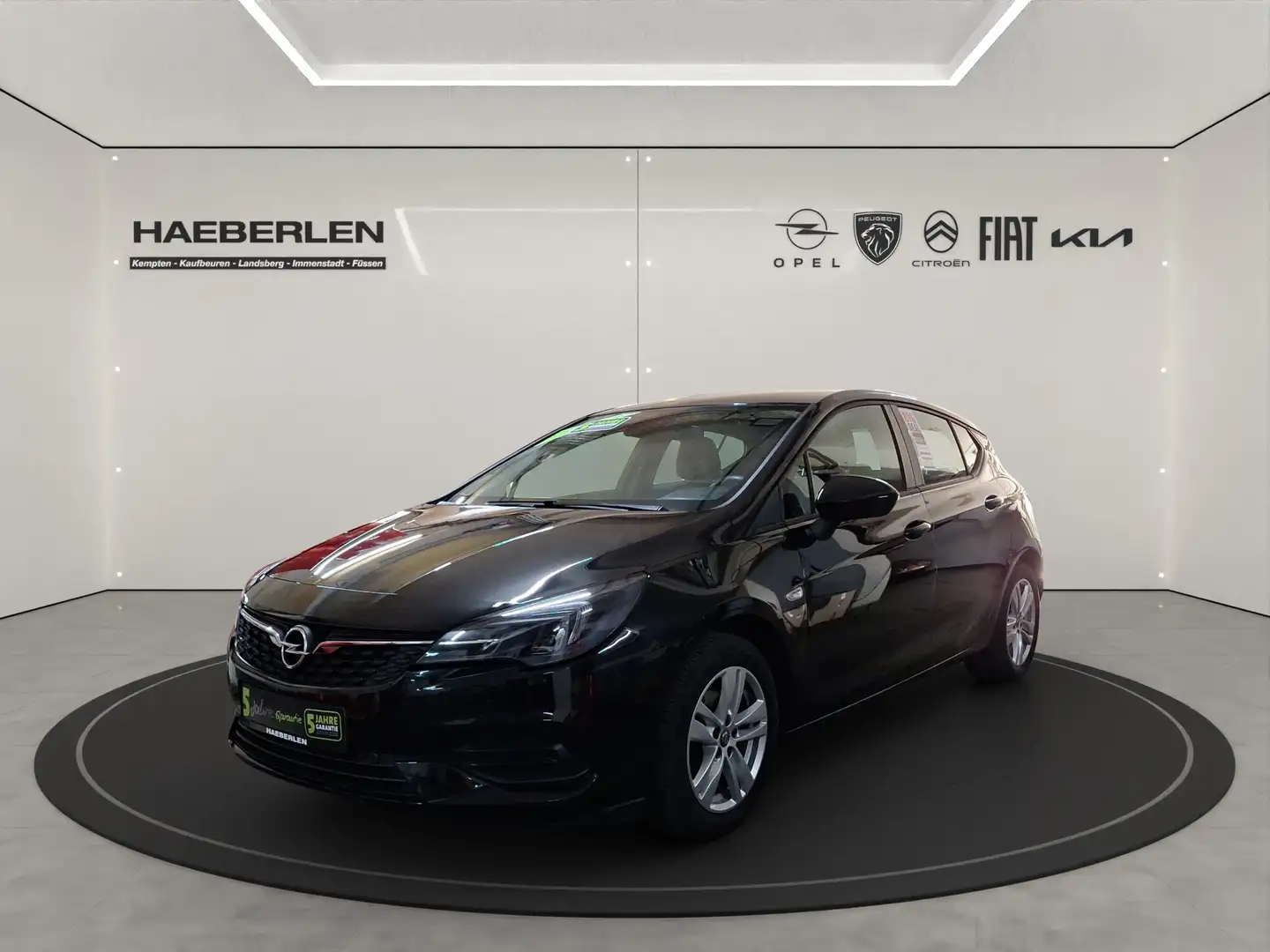 Opel Astra K 1.2 Turbo Edition LM LED PDC KAM Zwart - 2