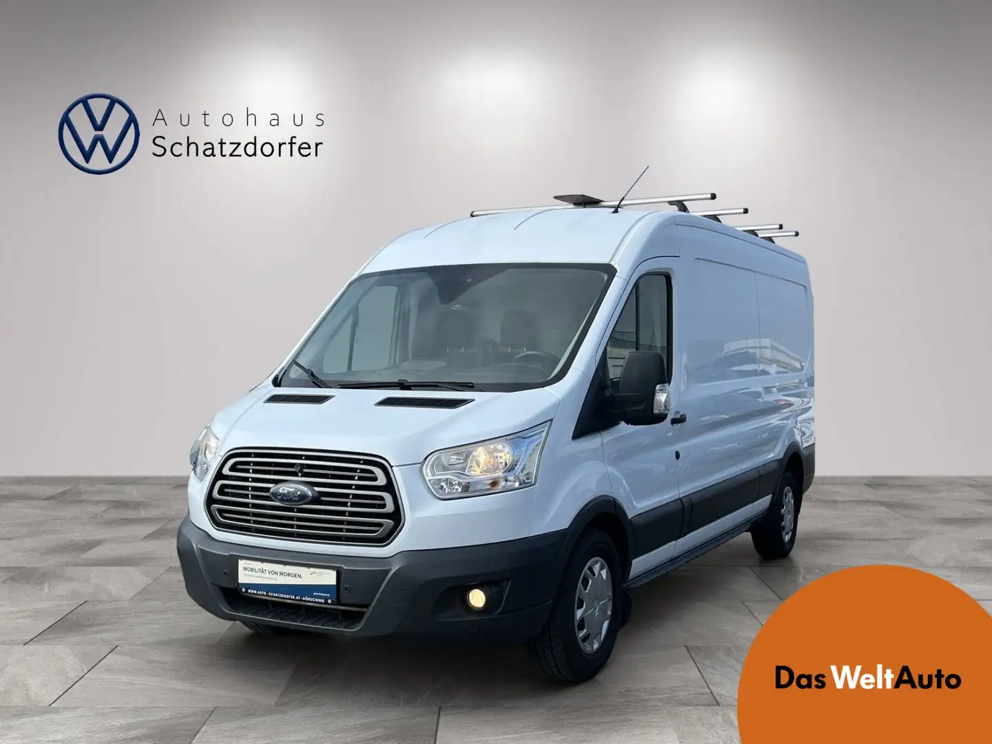 Ford Transit Kasten 2,0 TDCi L3H2 350 Trend Weiß - 1