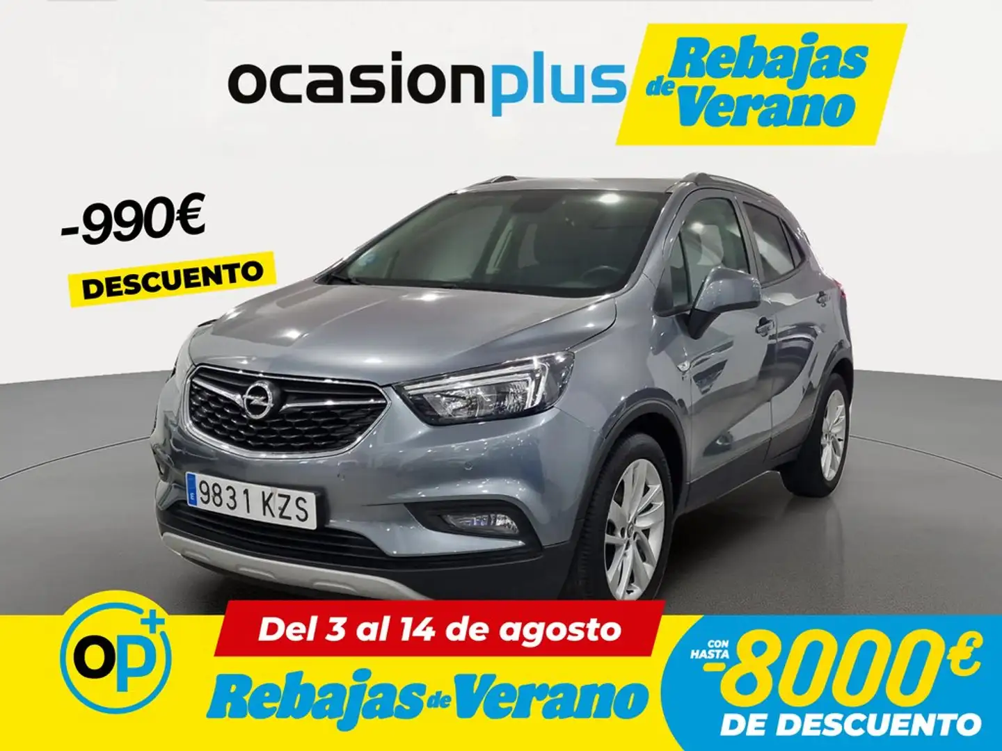 Opel Mokka X 1.4T GLP 120 Aniversario 4x2 Gris - 1