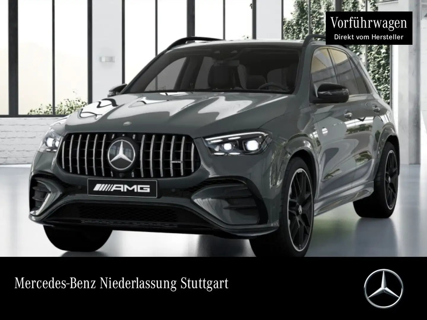 Mercedes-Benz GLE 53 AMG GLE 53 4M NIGHT+PANO+360+AHK+MULTIBEAM+HUD+SPUR+9G Grau - 1