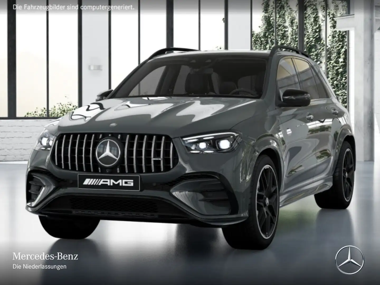 Mercedes-Benz GLE 53 AMG GLE 53 4M NIGHT+PANO+360+AHK+MULTIBEAM+HUD+SPUR+9G Grau - 2