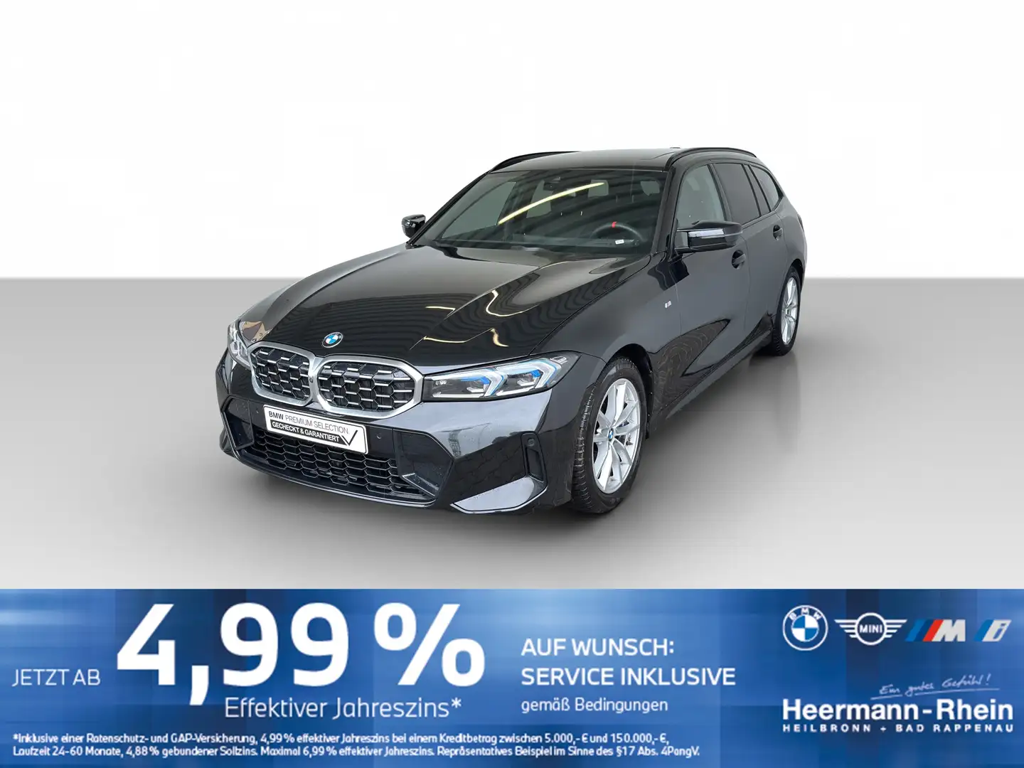 BMW 340 MiA xDrive Tour. M Paket LiveCock.LED.AHK.GSD Schwarz - 2