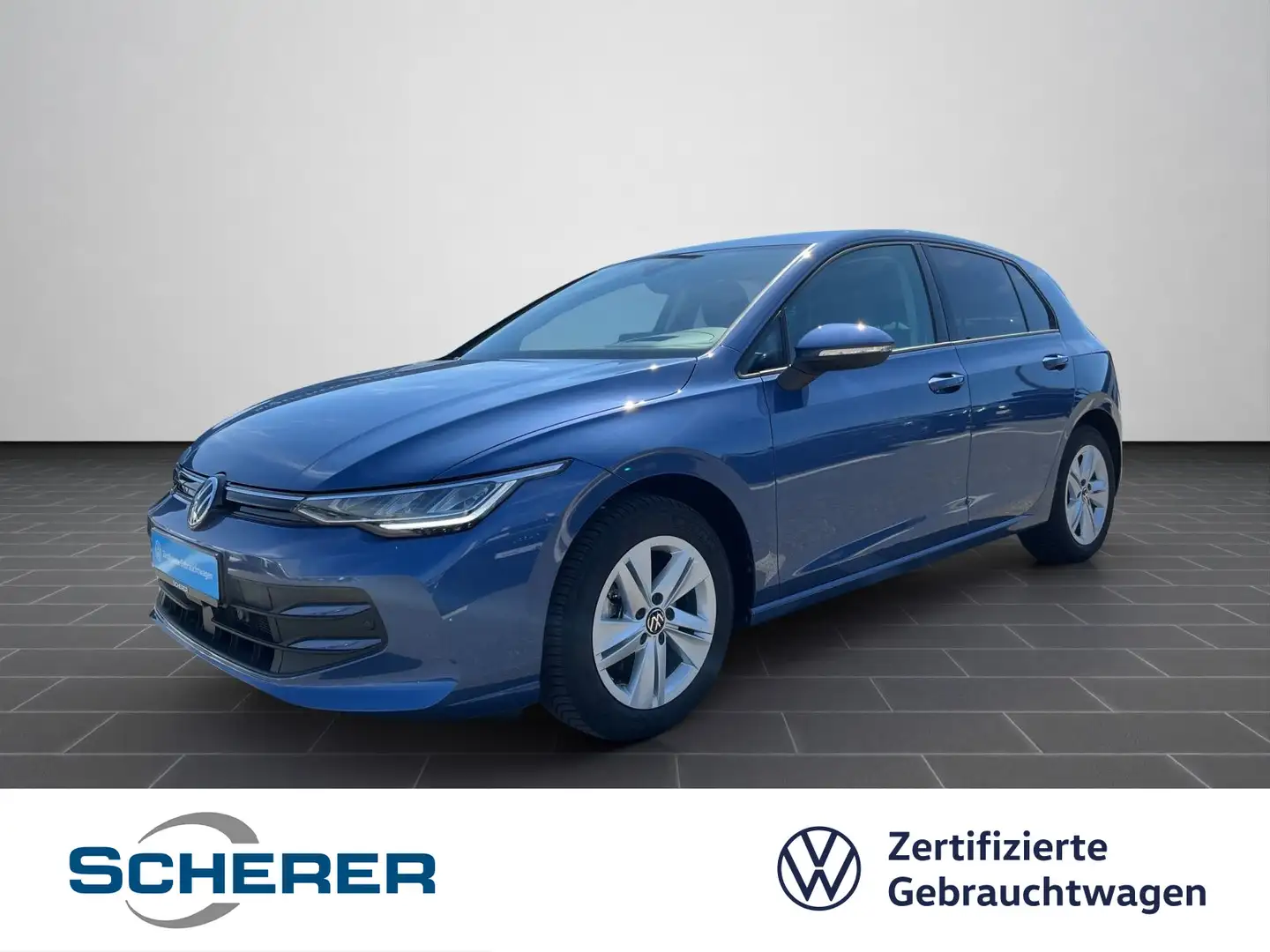 Volkswagen Golf Life 1,5 l TSI KAM NAVI SHZ Head-UP CarPlay Blau - 1