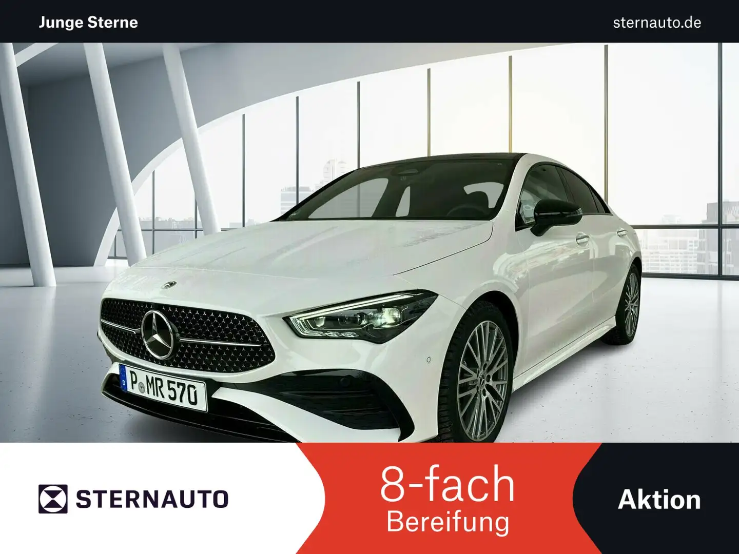 Mercedes-Benz CLA 200 CLA 200  AMG Line Navi/Pano.-Dach/Keyless-Go/Klima Bianco - 1