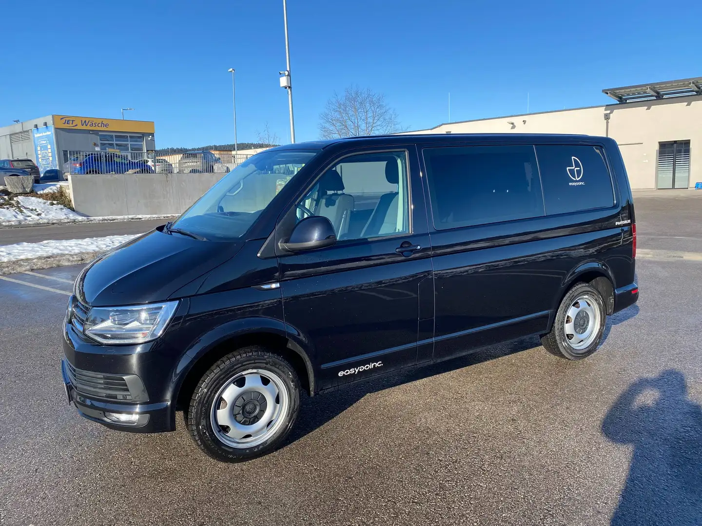 Volkswagen T6 Transporter Doka-Kastenwagen KR 2,0 TDI 4Motion BMT DSG Schwarz - 1