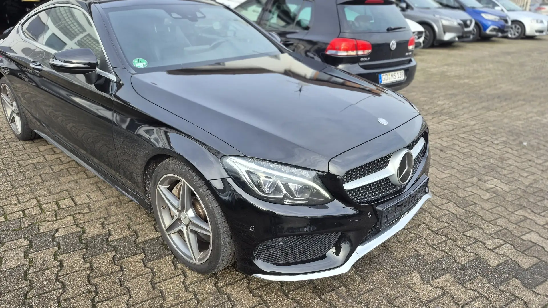 Mercedes-Benz C 250 COUPE DIESEL AMG VOLL VOLL AUSSTATTUNG AMG Schwarz - 1