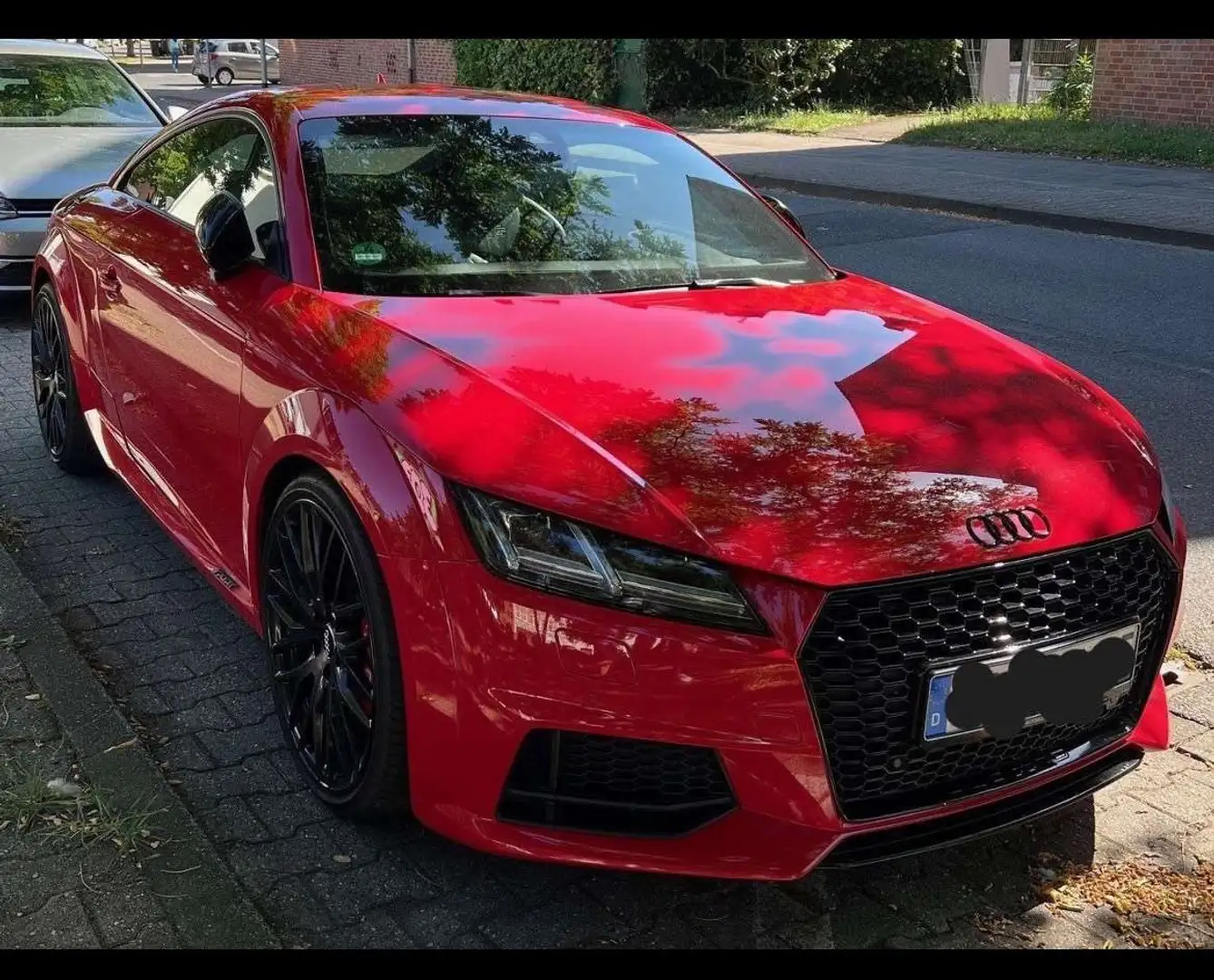 Audi TT TTS Coupe 2.0 TFSI quattro 20“, B&O , Matrix, Rot - 1