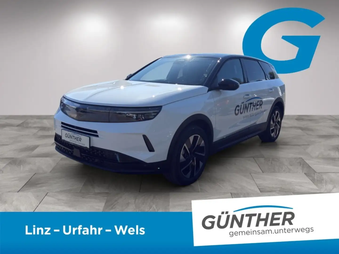Opel Grandland Hybrid GS 1.2 Direct Injection Turbo, Weiß - 1