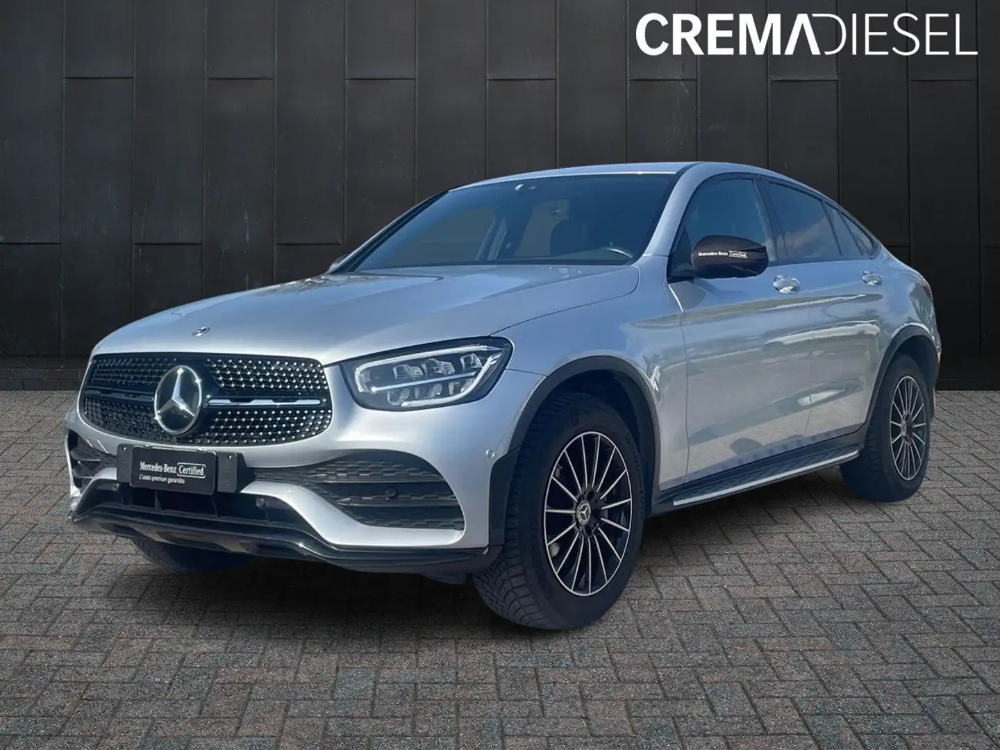 Mercedes-Benz GLC 300 GLC Coupe 300 d Night edition 4matic auto Argento - 1