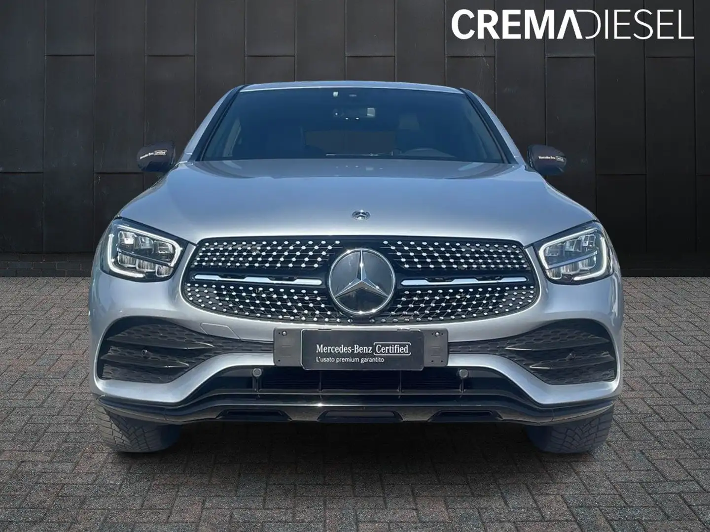 Mercedes-Benz GLC 300 GLC Coupe 300 d Night edition 4matic auto Argento - 2