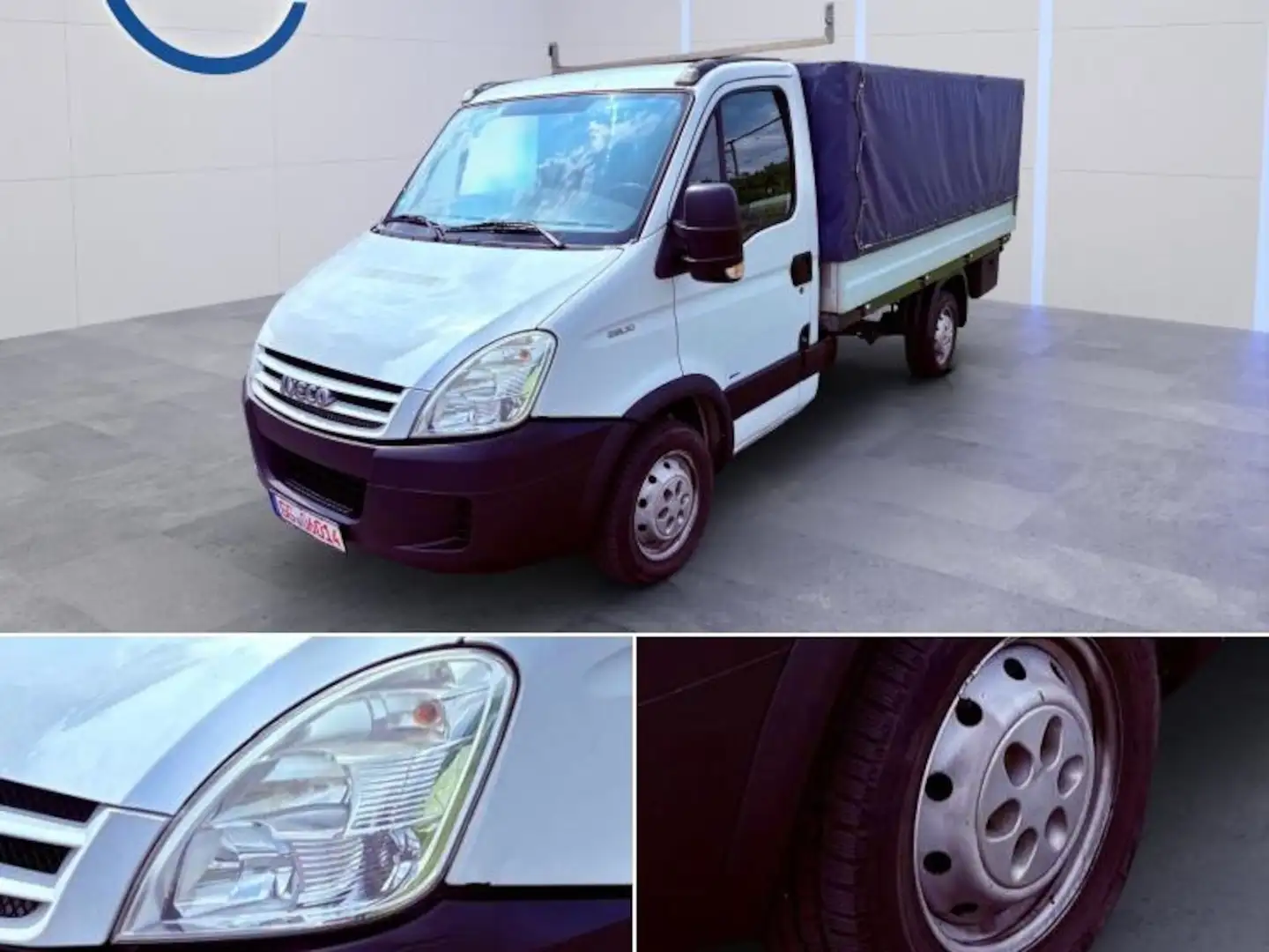 Iveco Daily Einzelkabine Pritsche 29 3450 75900km Weiß - 2