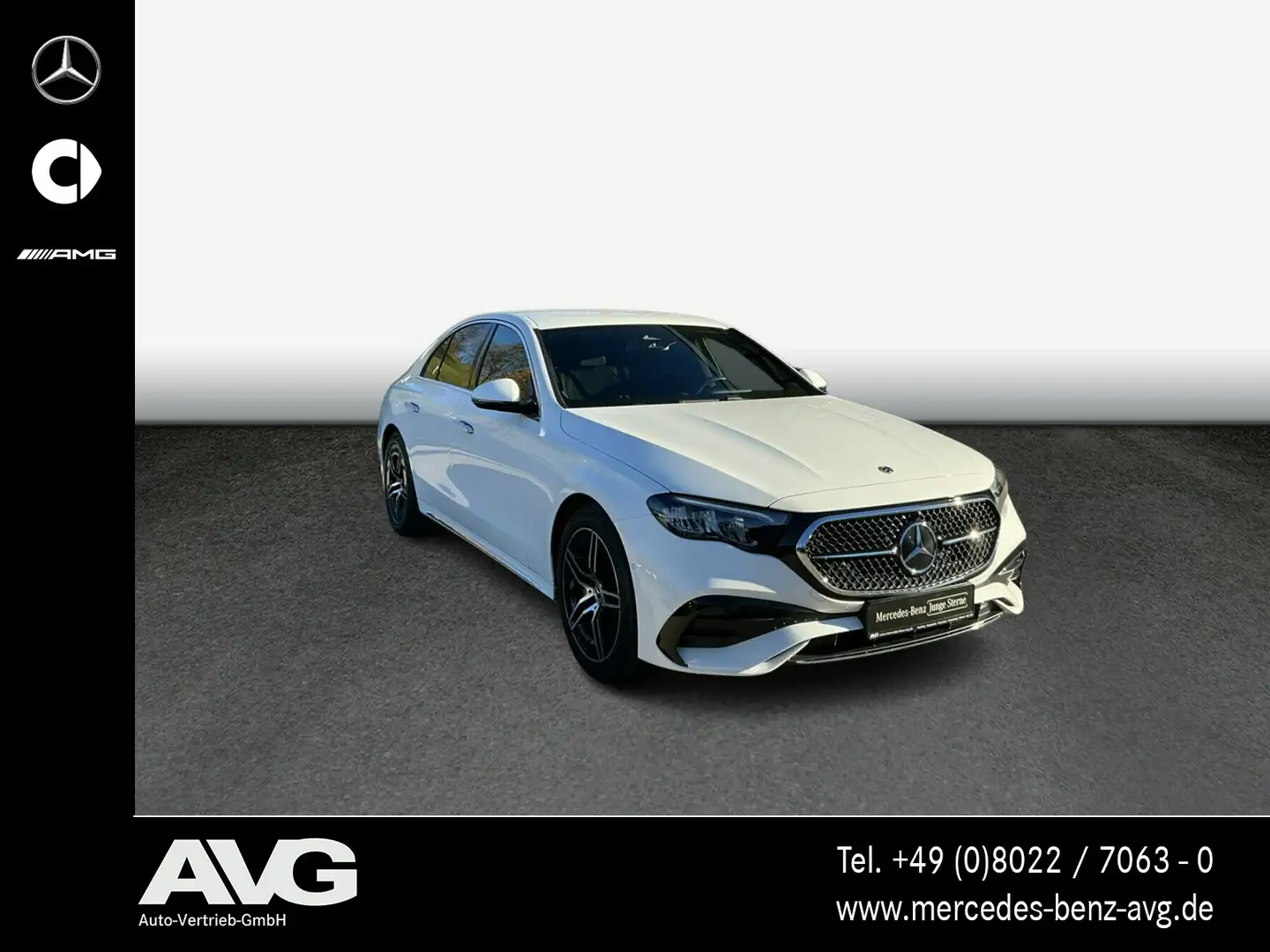 Mercedes-Benz E 220 E 220 d AMG-Advanced Superscreen Distronic Rkam Blanc - 2