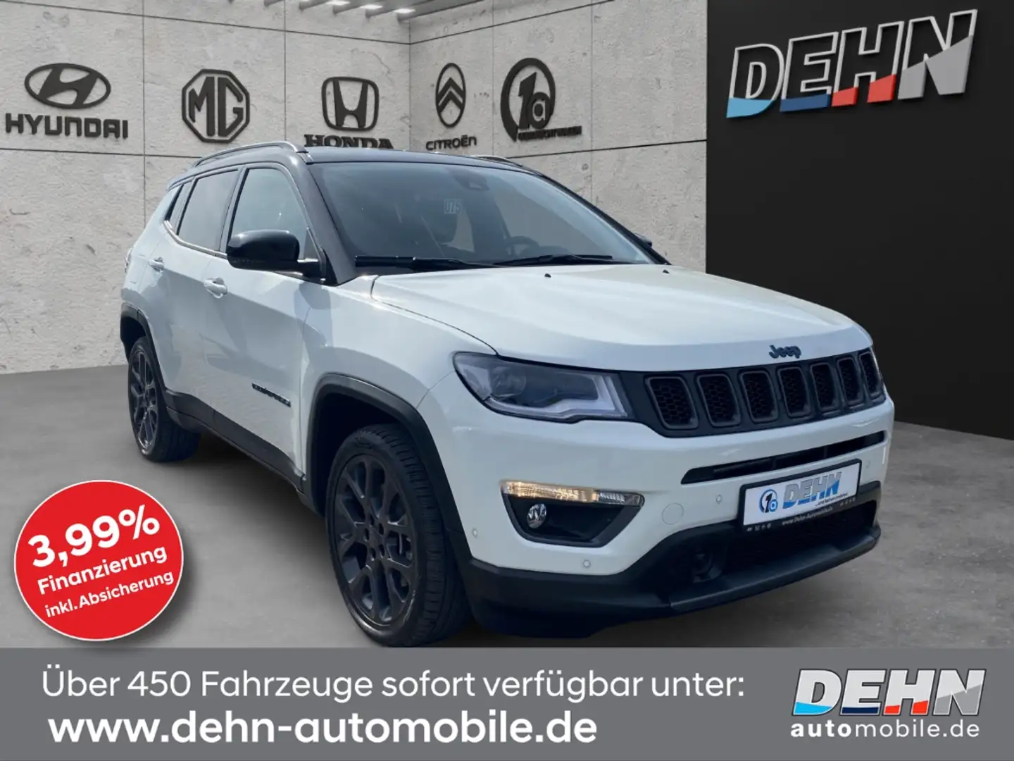Jeep Compass 4WD 1.3 PHEV First Edition Urban Leder Weiß - 1