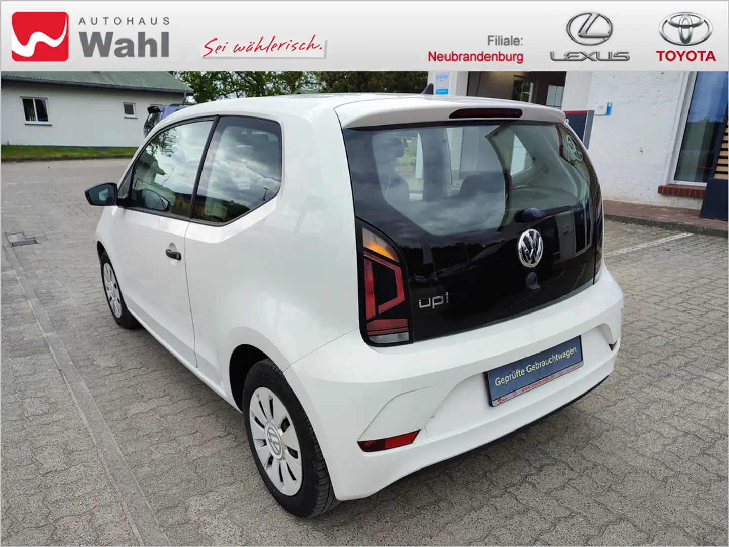 Volkswagen up! 1.0 Start-Stopp take up! Bílá - 2